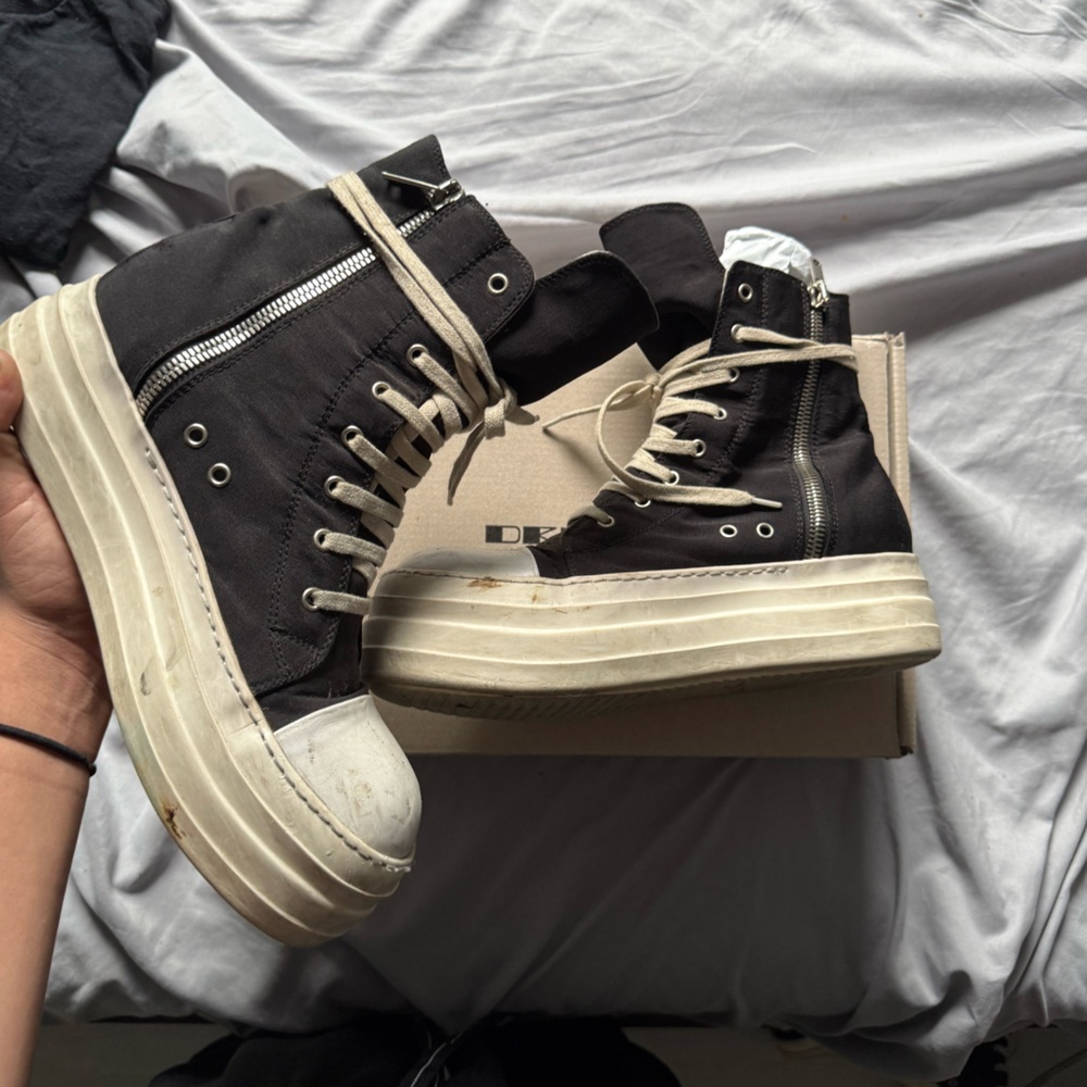 Rick Owens FW/19 'larry' DOUBLE BUMPER Ramones
